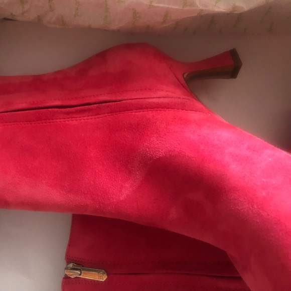New in box- Sam Edelman Pink Lizzo booties; size 6 - Picture 7 of 8